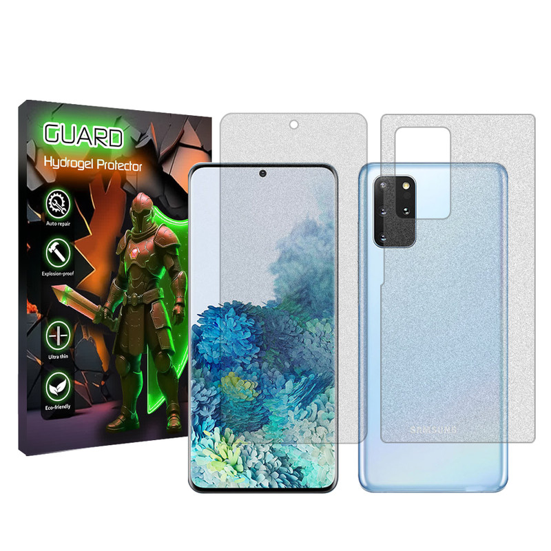 محافظ صفحه نمایش مات گارد مدل Tough مناسب برای گوشی موبایل سامسونگ Galaxy S20 Plus به همراه محافظ پشت گوشی