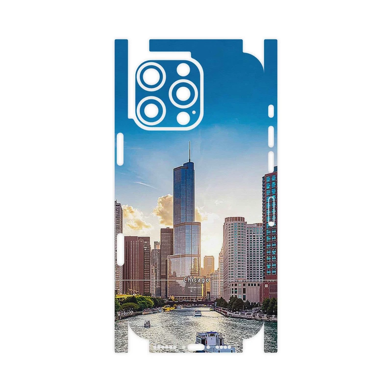 برچسب پوششی ماهوت مدل City of Chicago-FullSkin مناسب برای گوشی موبایل اپل iPhone 16 Pro Max