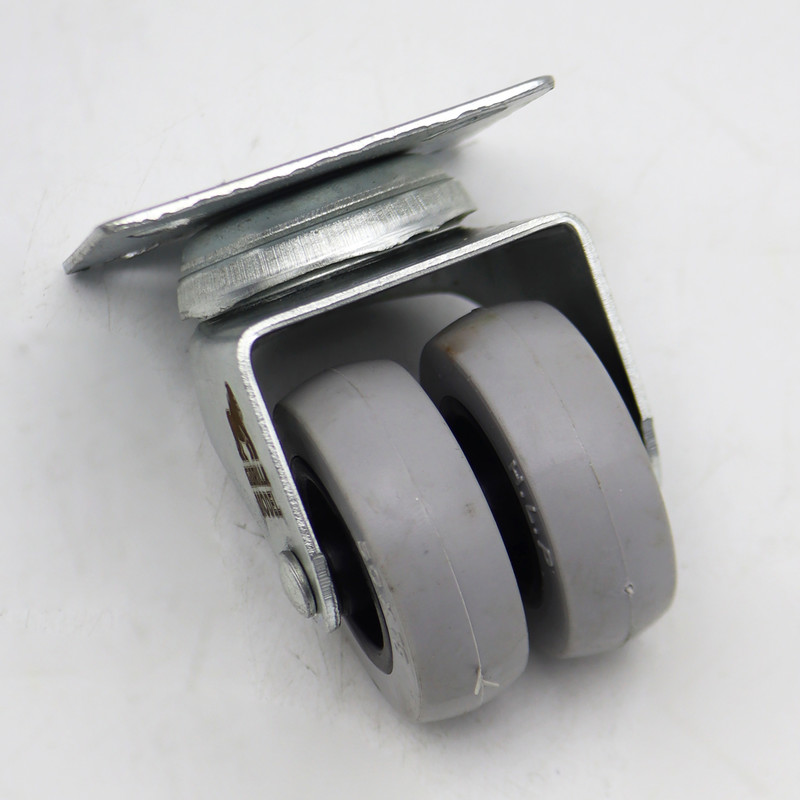 چرخ گردان کفی دار مدل گوریلا طرح دوقلو کد YP-2GHOLO-KAFI-50MM