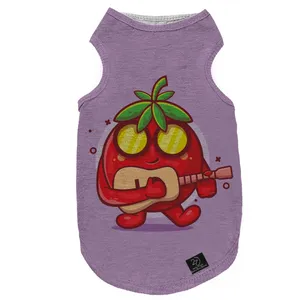 لباس سگ و گربه 27 طرح Happy Tomato Character کد MH511 سایز S