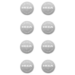 باتری سکه ای ایکیا مدل IKEA-8029 بسته 8 عددی