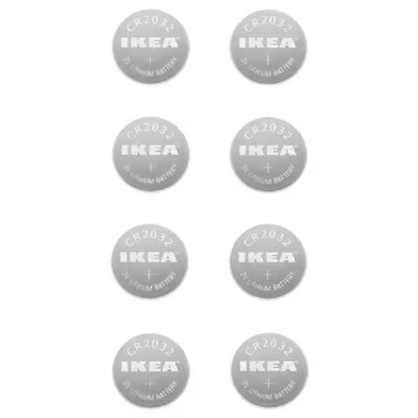 باتری سکه ای ایکیا مدل IKEA-8029 بسته 8 عددی