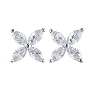 گوشواره نقره زنانه اقلیمه مدل EN276