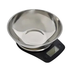 ترازو آشپزخانه دیجیتال مدل UN-6535 حداکثر ظرفیت قابل اندازه‌گیری 5 کیلوگرم با دقت اندازه‌گیری 0.1 گرم...