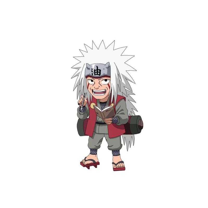 استیکر لپ تاپ و موبایل مدل انیمه طرح ناروتو استاد جیرایا Naruto jiraiya sensei کد 2831