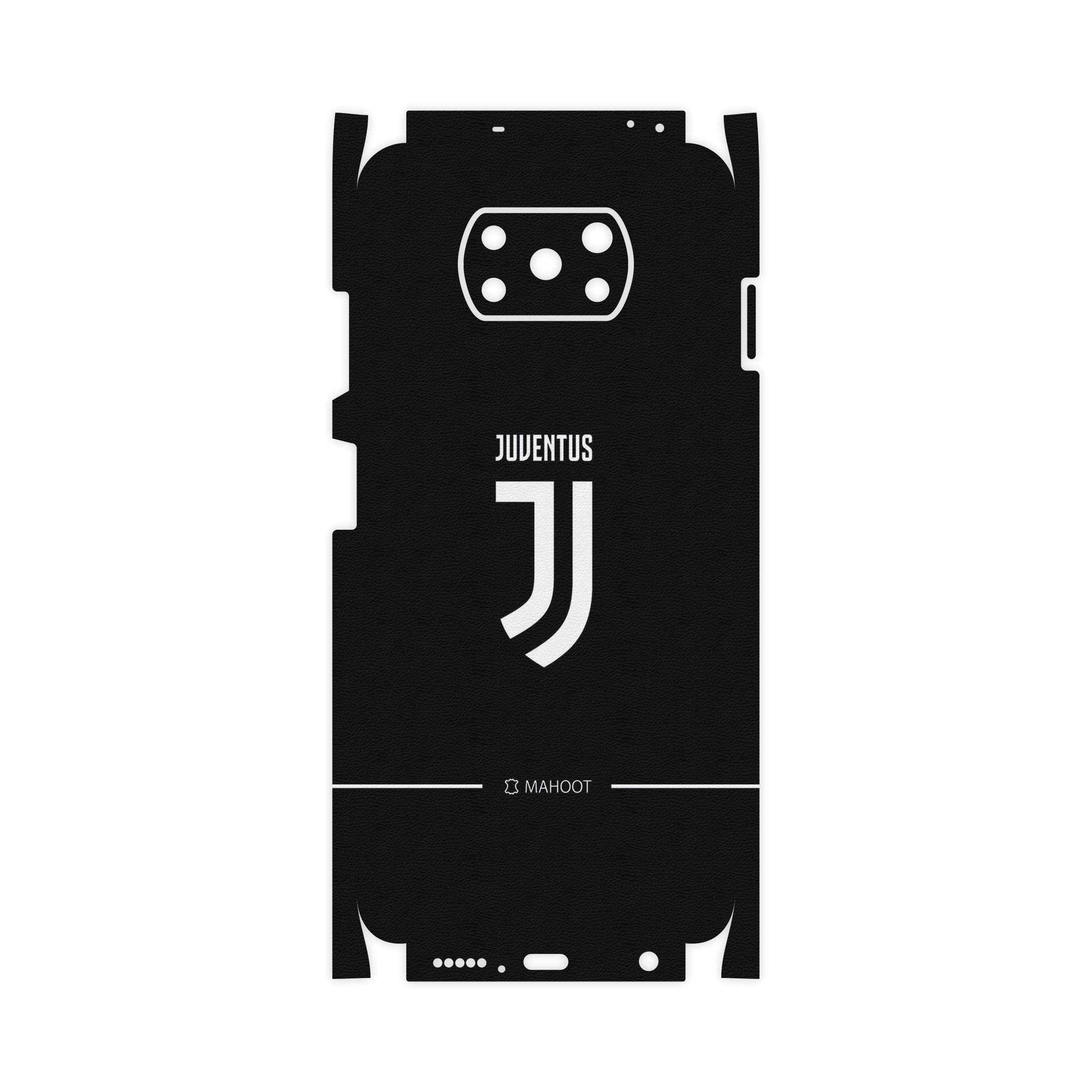 برچسب پوششی ماهوت مدل Juventus-FC-FullSkin مناسب برای گوشی موبایل شیائومی Poco X3 NFC