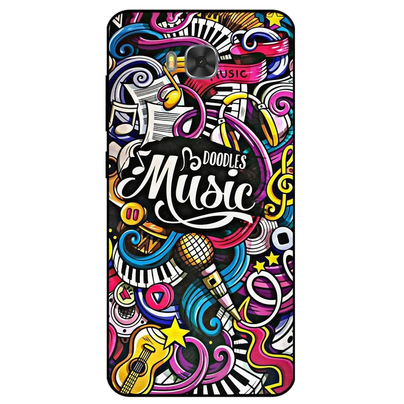 کاور مگافون طرح موزیک مدل 8241 مناسب برای گوشی موبایل ایسوس Zenfone 4 Selfie / ZD553KL