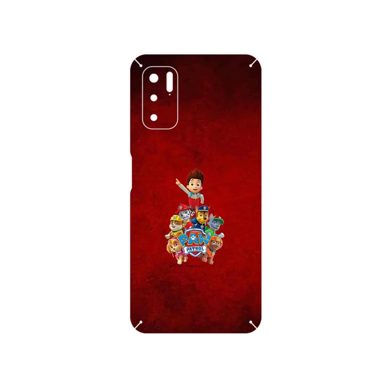 برچسب پوششی ماهوت مدل Paw Patrol مناسب برای گوشی موبایل شیائومی Redmi Note 10 5G