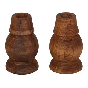 جاشمعی چوبی کد 03 مجموعه دو عددی