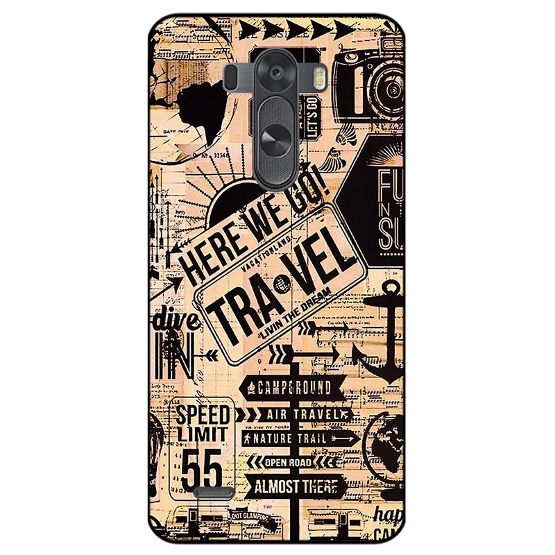 کاور مگافون طرح مسافرت مدل 8098 مناسب برای گوشی موبایل ال جی G3