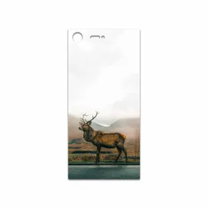 MAHOOT Horned Deer Cover Sticker for Sony Xperia XZ Premium