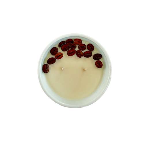 شمع معطر مدل گیاهی رایحه قهوه