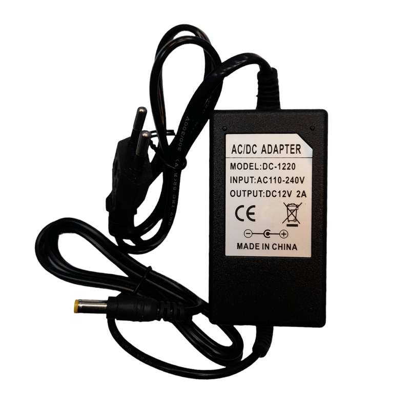 آداپتور 12 ولت 2 آمپر مدل DC-1220 آداپتور 12 ولت 2 آمپر مدل DC-1220