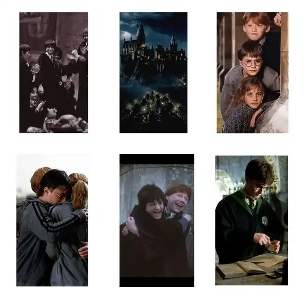 پوستر مدل هری پاتر کد b68 مجموعه 6 عددی