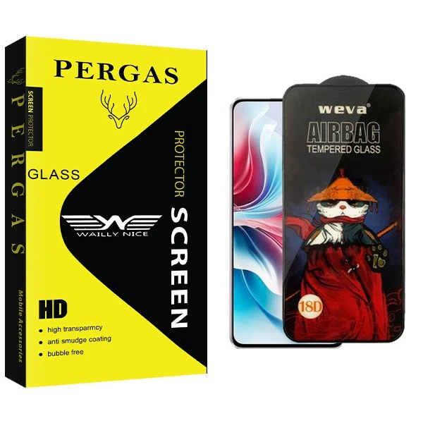 محافظ صفحه نمایش وایلی نایس مدل Pergas Airbag مناسب برای گوشی موبایل اوپو Reno 11F