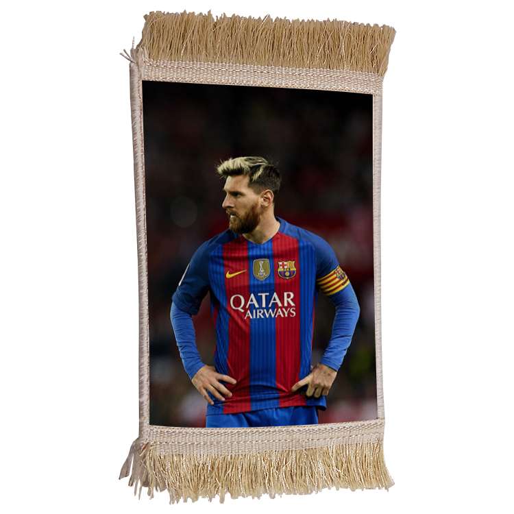 فرش ماشینی دیوارکوب مدل مسی کد 21