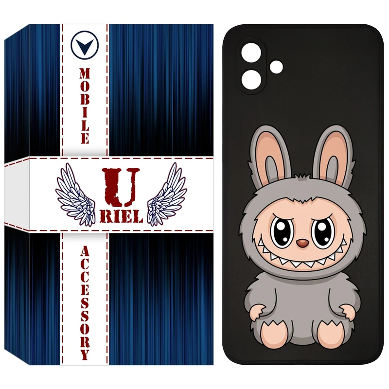 کاور یوریل مدل KSH کد 142 طرح عروسک لبوبو مناسب برای گوشی موبایل سامسونگ Galaxy A05