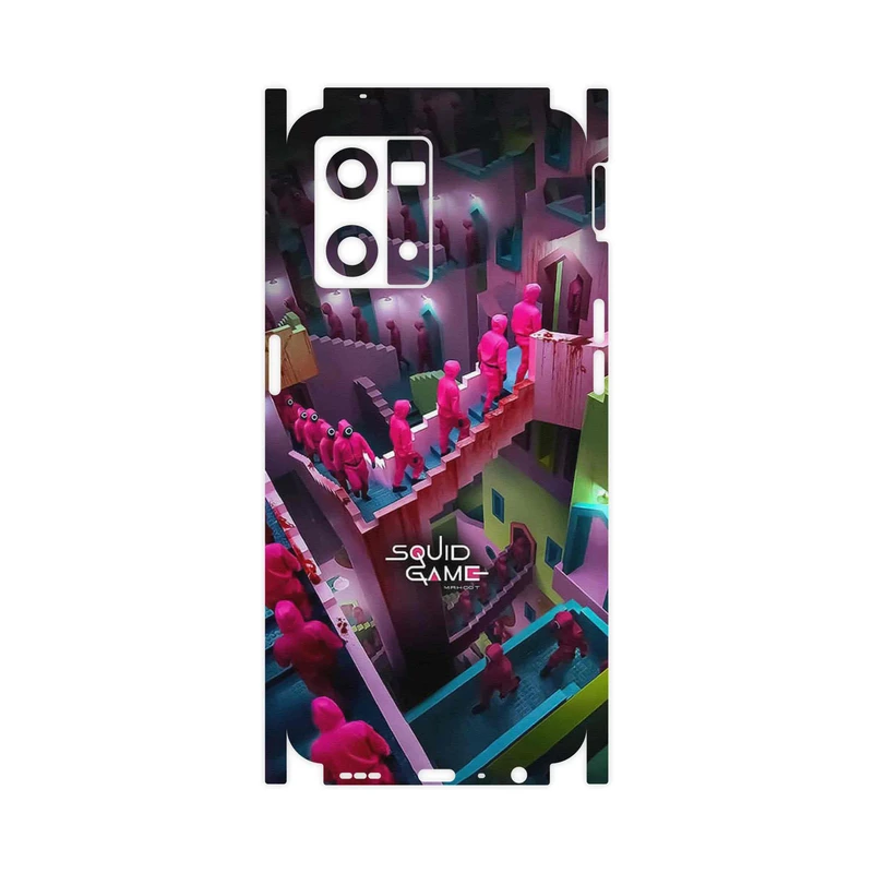 برچسب پوششی ماهوت مدل Squid Game-FullSkin مناسب برای گوشی موبایل اپو Reno 8 4G