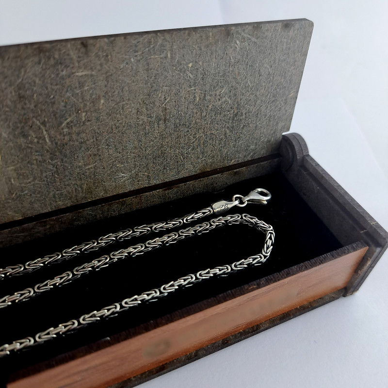 گردنبند نقره مردانه ملک زیور مدل کرال سیاه قلم کد 1501 گردنبند نقره مردانه ملک زیور مدل کرال سیاه قلم کد 1501