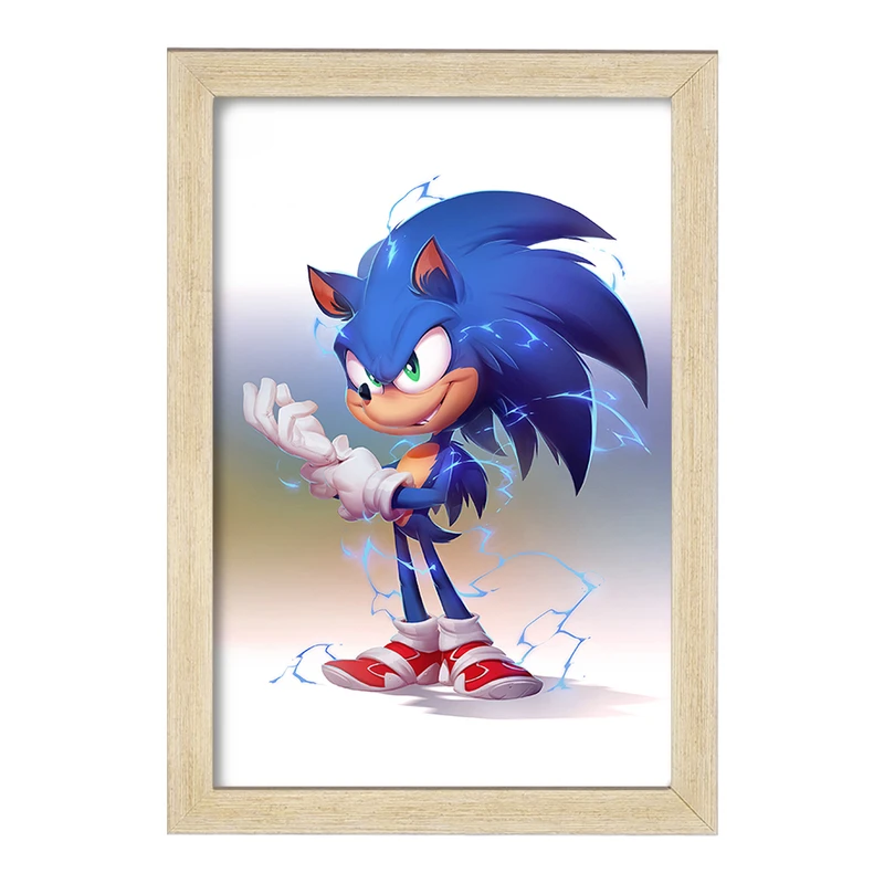 تابلو خندالو مدل سونیک (Sonic) کد 37024