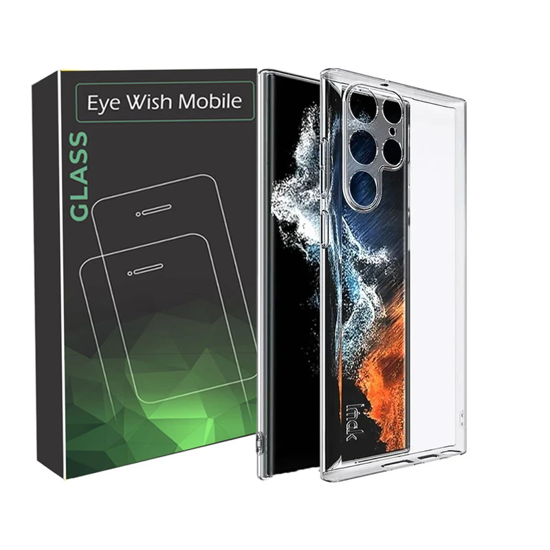 کاور آی ویش مدل ژله ای مناسب برای گوشی موبایل سامسونگ Galaxy S22 Ultra