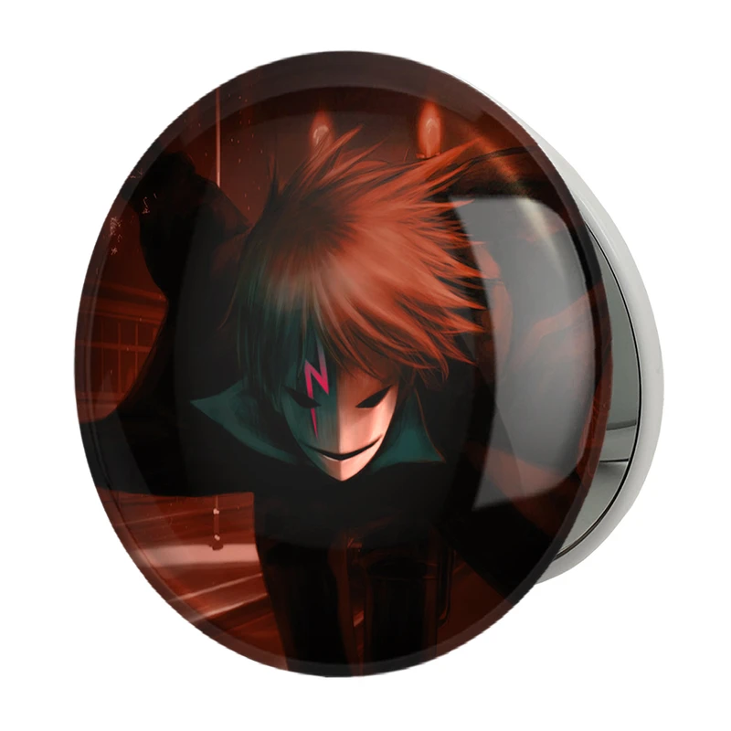 آینه جیبی خندالو طرح هی انیمه تاریک تر از سیاهی Darker Than Black مدل تاشو کد 22587 