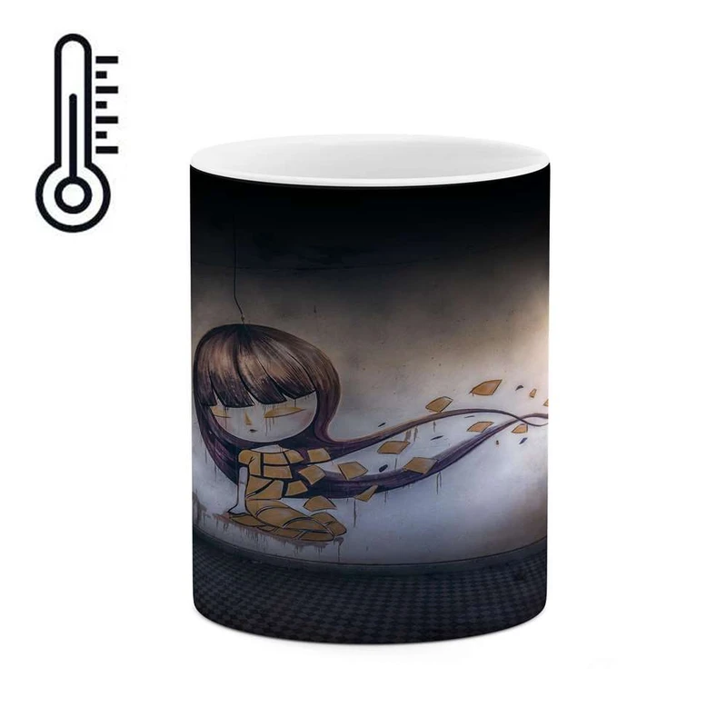 ماگ حرارتی کاکتی مدل انیمه کد mgh15812