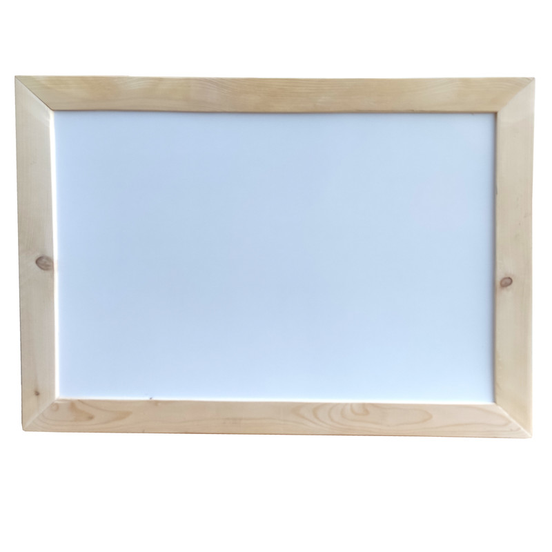 تخته وایت برد مدل قاب چوبی سایز 90x60 سانتی متر تخته وایت برد مدل قاب چوبی سایز 90x60 سانتی متر