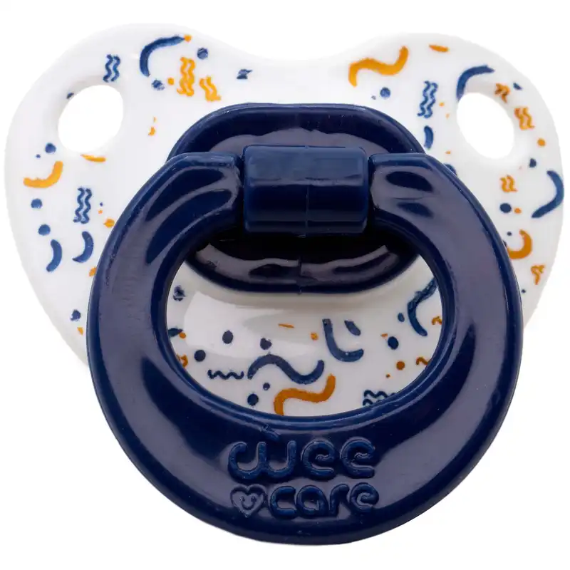 پستانک ارتودنسی وی کر مدل دسته دار مات چاپدار joyful کد P121