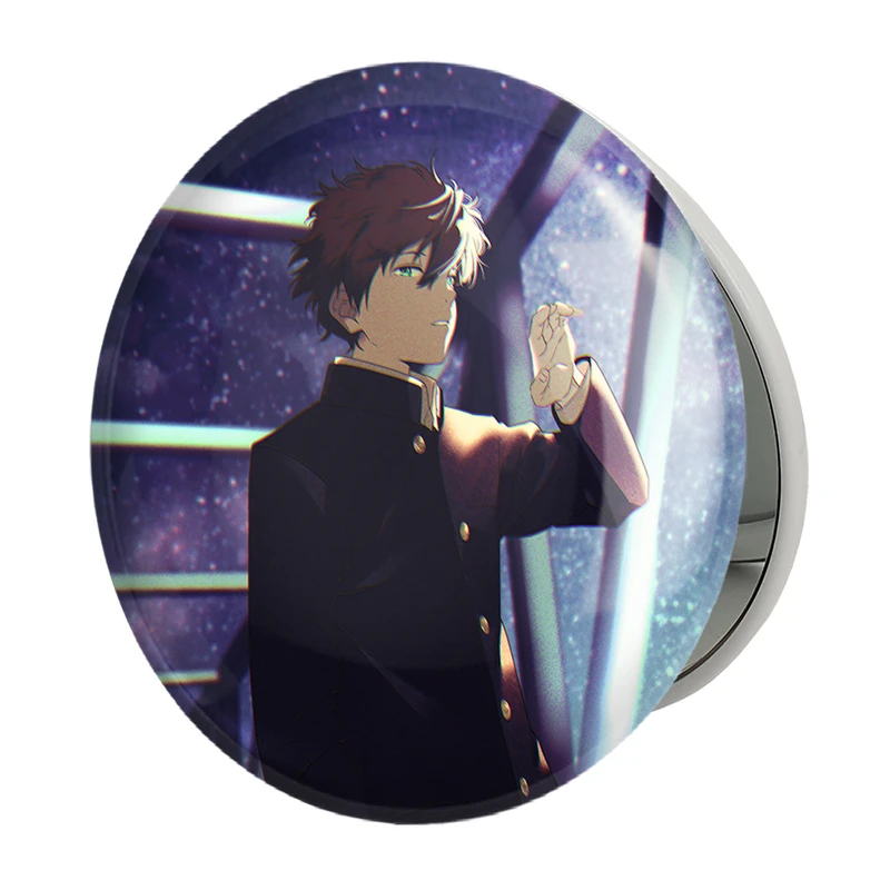 آینه جیبی خندالو طرح اورکی انیمه هیوکا Hyouka مدل تاشو کد 17058 