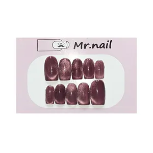 ناخن مصنوعی مسترنیل مدل silk ice بسته 10 عددی