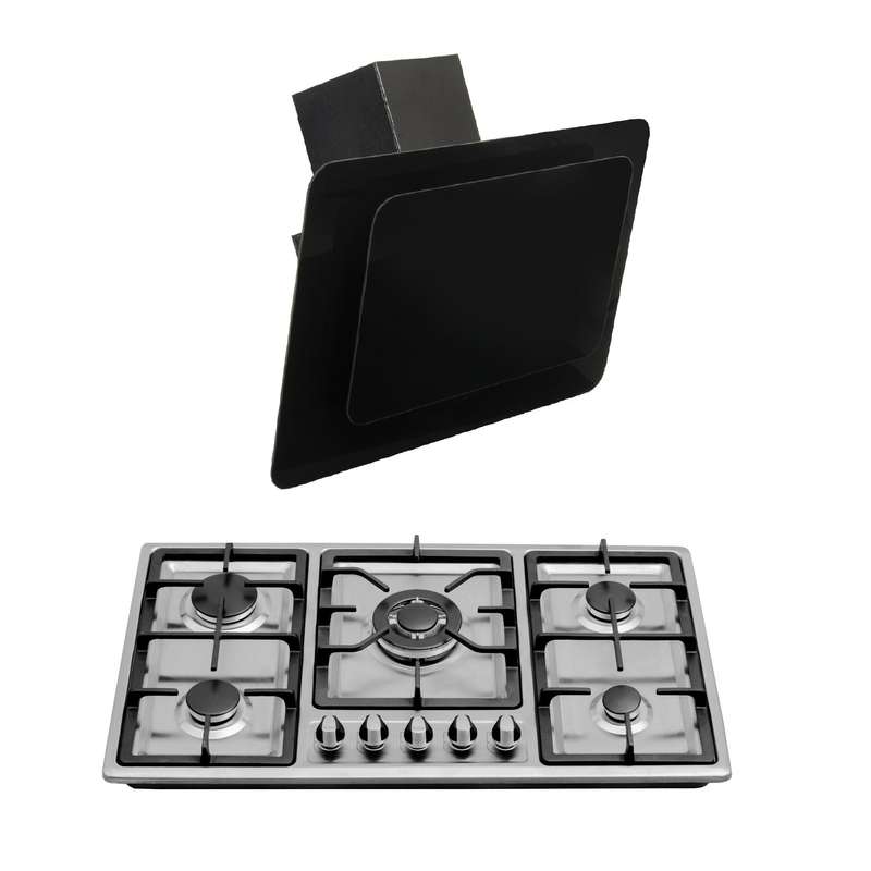 ست هود و اجاق گاز صفحه ای مدل P77