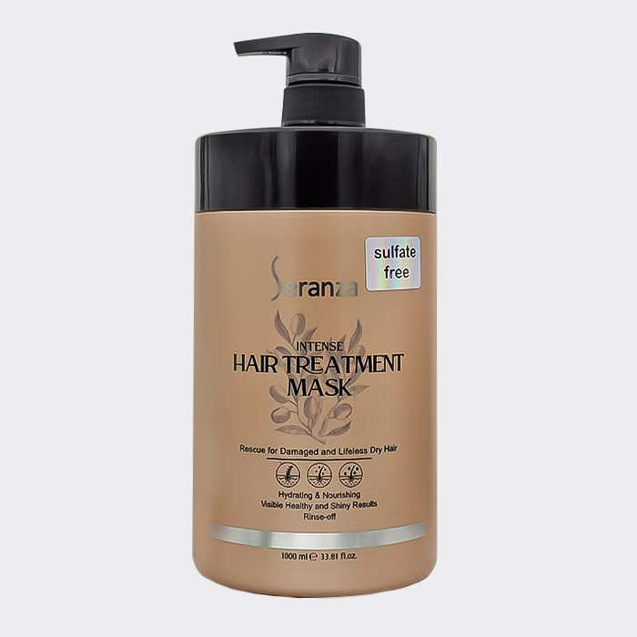 ماسک مو ترمیم کننده قوی سرانزا مدل Treatment حجم 1000 میلی لیتر