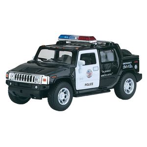 نقد و بررسی ماشین بازی کینزمارت مدل هامر پلیس 2005 Hummer H2 SUT (Police) کد KT5097P توسط خریداران