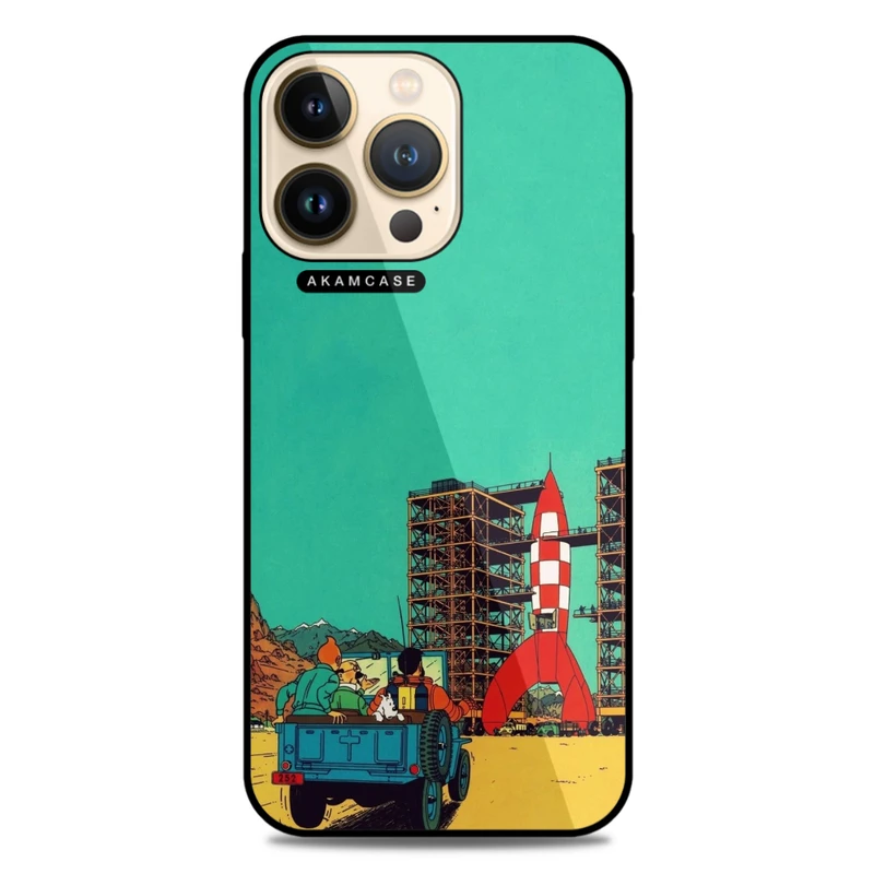 کاور آکام مدل AMC-WA13PRO-TINTIN-17 مناسب برای گوشی موبایل اپل iPhone 13 Pro