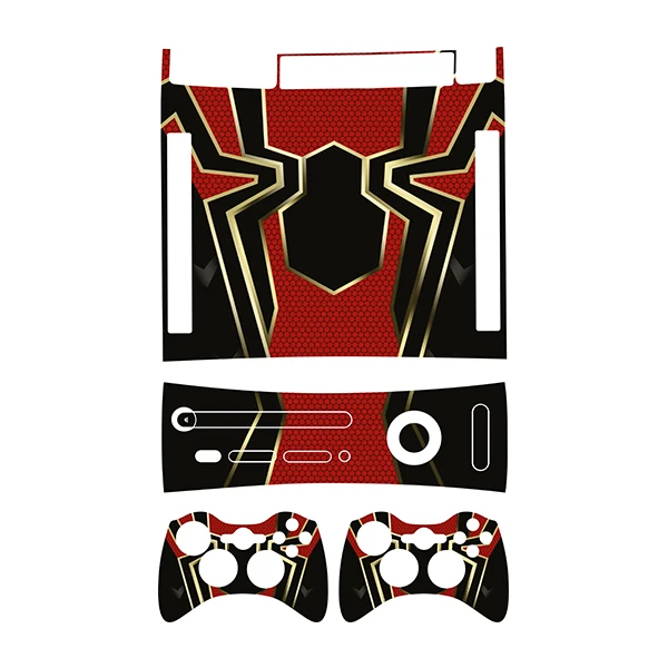 برچسب ایکس باکس 360 آرکید توییجین وموییجین مدل Spiderman 10 مجموعه 4 عددی
