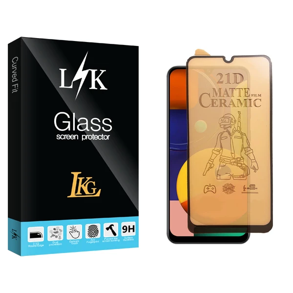 محافظ صفحه نمایش سرامیکی مات ال کا جی مدل LK Glass مناسب برای گوشی موبایل سامسونگ Galaxy A32 4G / Galaxy A31 / Galaxy M31 / Galaxy A20