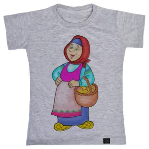 تی شرت دخترانه 27 مدل مادربزرگ کد G74