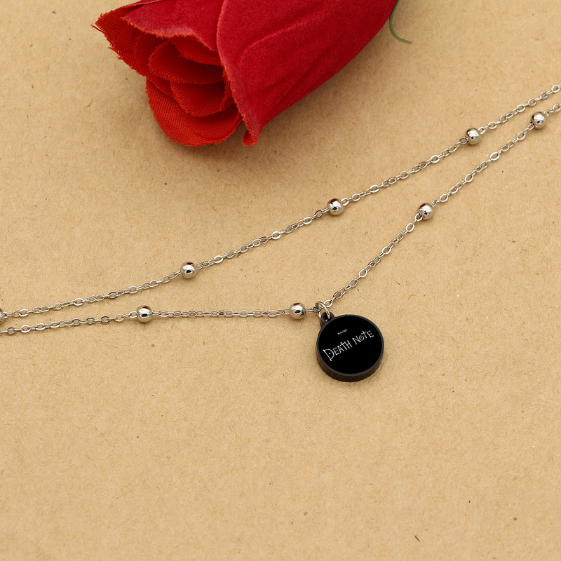 پابند زنانه ناکسیگو مدل شب تاب طرح Death Note کد LB7388