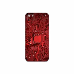 MAHOOT Red Printed Circuit Board Cover Sticker for Huawei Y5p