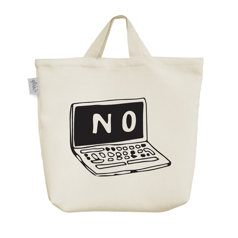 ساک خرید خندالو مدل لپ تاپ کد 9038