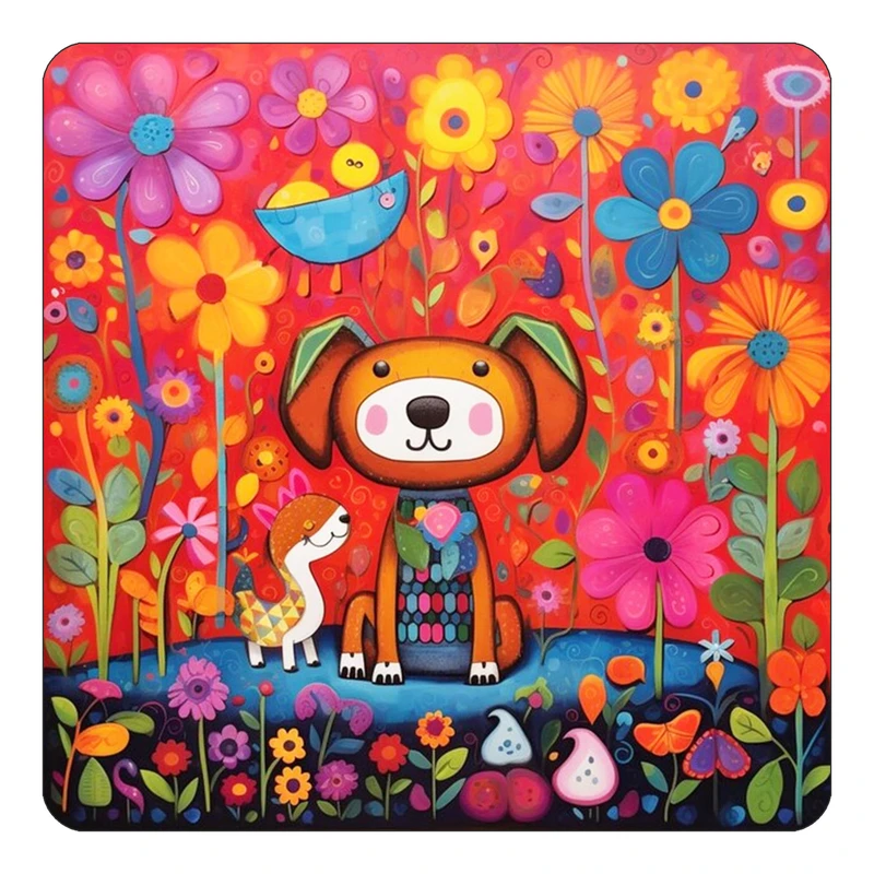 مگنت کاکتی طرح حیوانات رنگی مدل mp26564