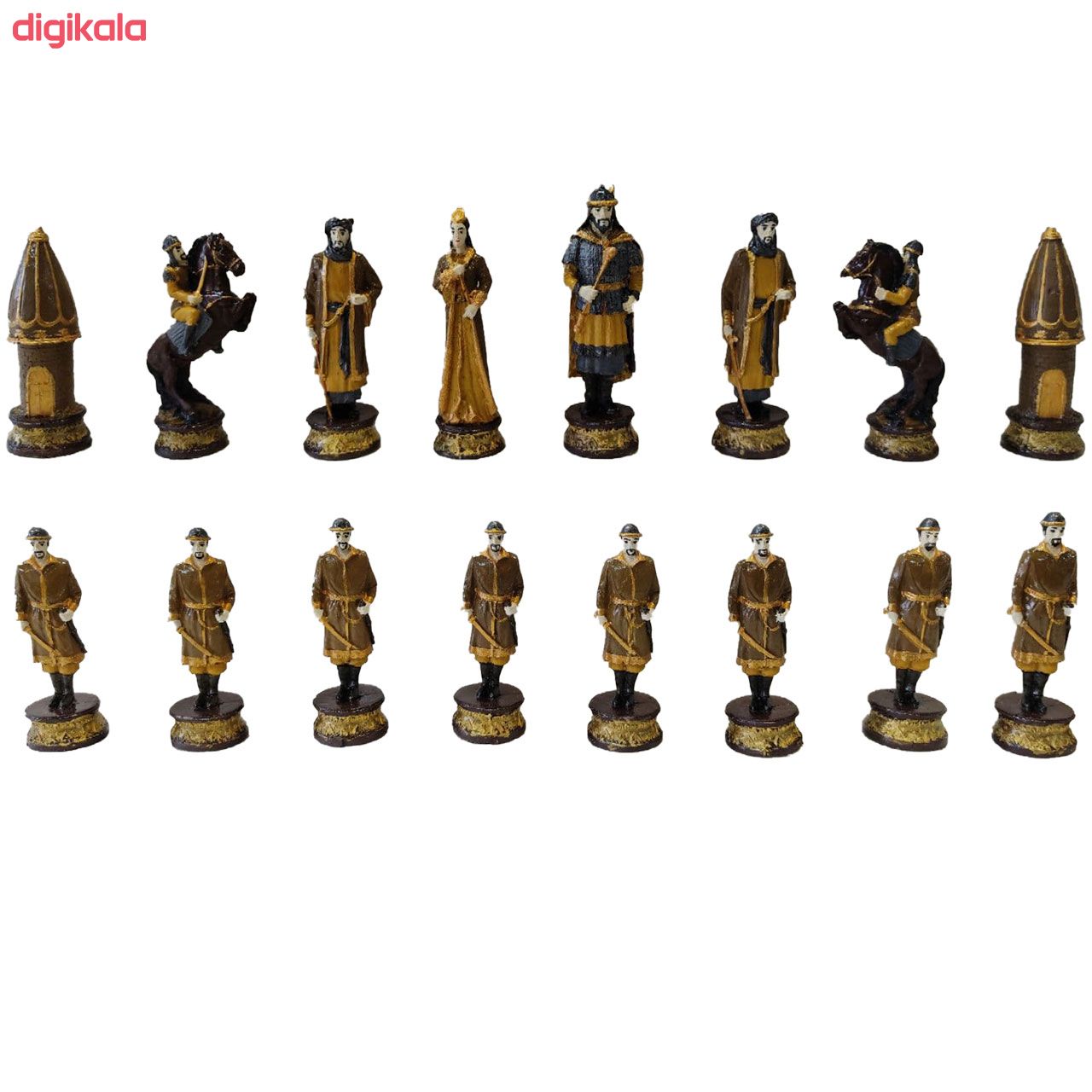  خرید اینترنتی با تخفیف ویژه  مهره شطرنج مدل avsta مجموعه 32عددی