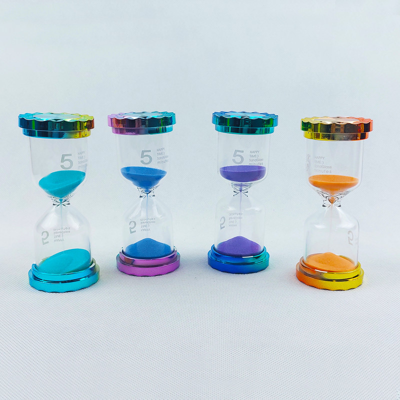 ساعت شنی 5 دقیقه‌ای مدل مالتی کالر طرح گل کد SSM-5