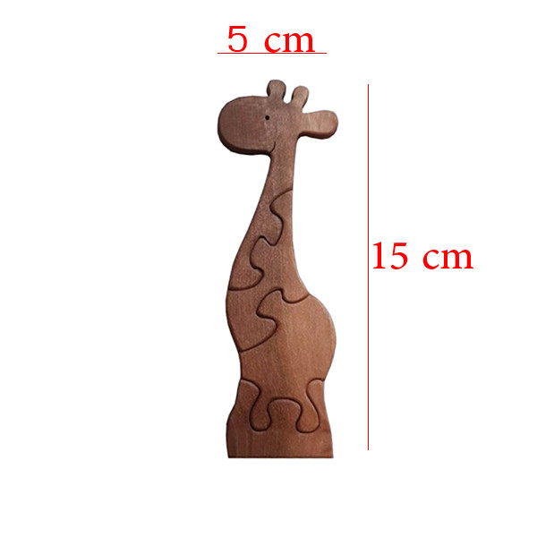 پازل 4 تکه مدل زرافه