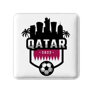 مگنت خندالو طرح جام جهانی  مدل مربعی کد 20725