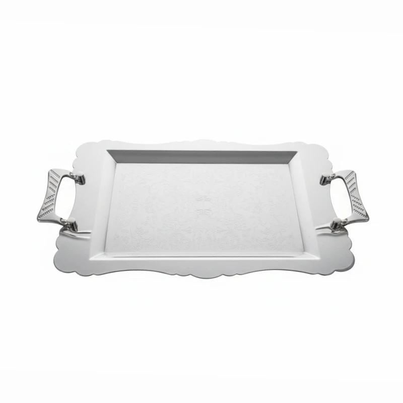 سینی دسته دار مدل OTC کد 18S-10 سایز 30*44 سانتی متر