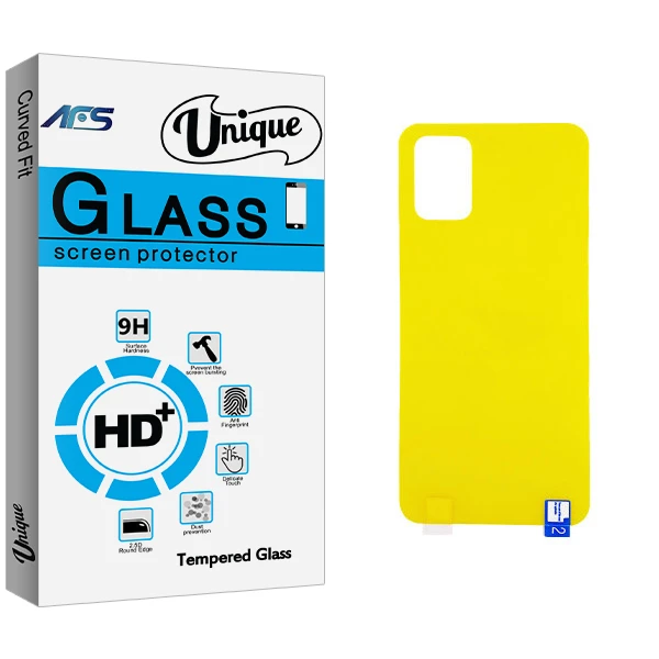 محافظ پشت گوشی ای اف اس مدل Unique Glass مناسب برای گوشی موبایل سامسونگ Galaxy A71