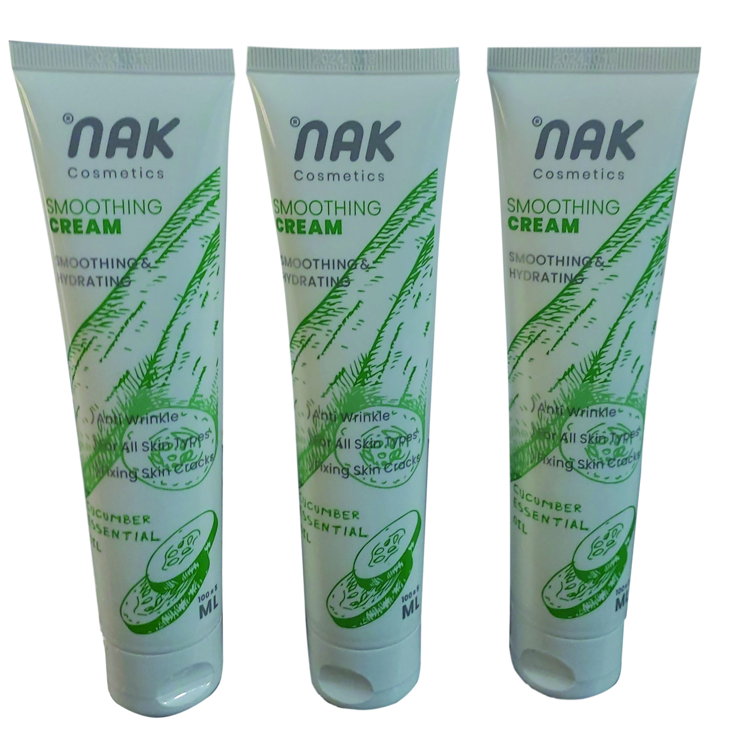 کرم مرطوب کننده ناک مدل Cucumber حجم 300 میلی لیتر مجموعه 3 عددی