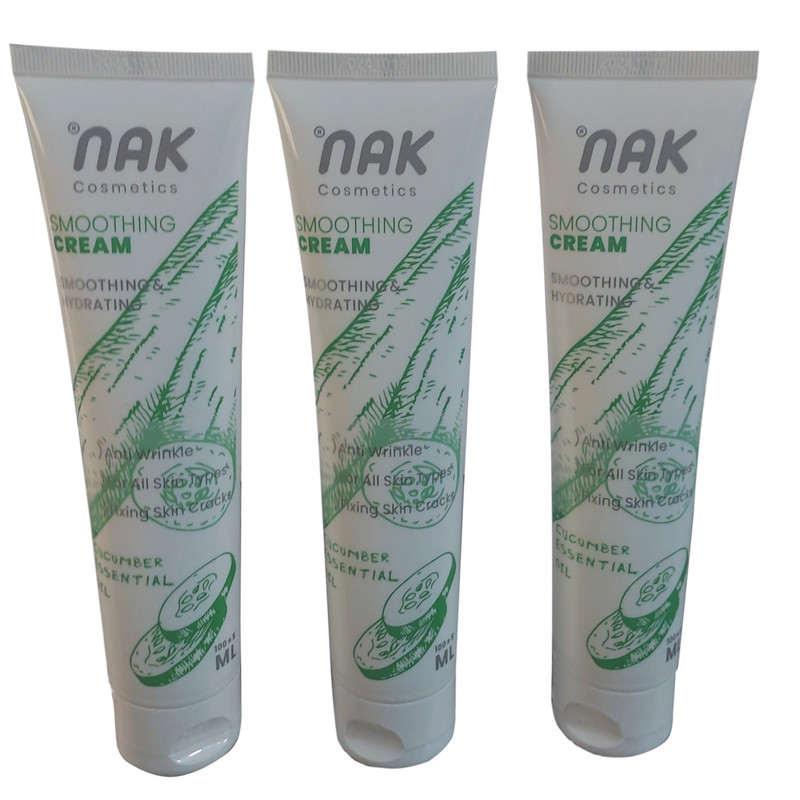 کرم مرطوب کننده ناک مدل Cucumber حجم 300 میلی لیتر مجموعه 3 عددی